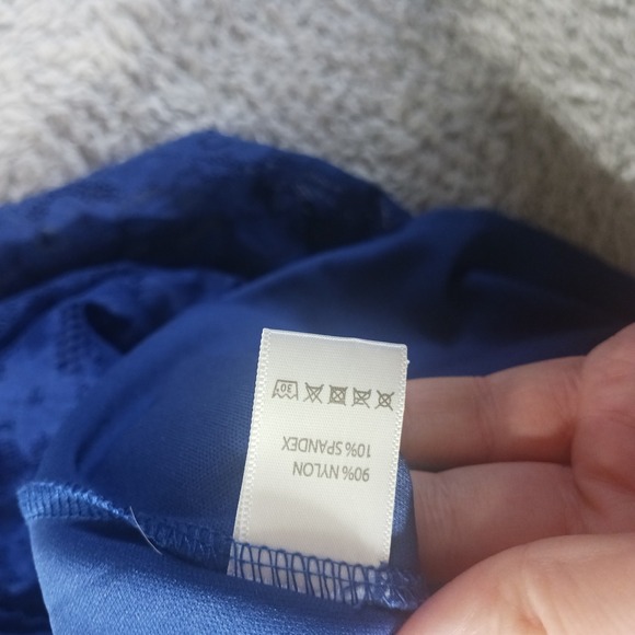 Pinup Fashion Floral Lace Midi Dress 22W Belted Fit Flare Retro Cocktail Elegant - Picture 7 of 8